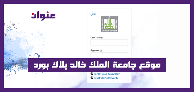 موقع جامعة الملك خالد بلاك بورد موقع جامعة الملك خالد بلاك بورد