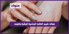 فوائد كريم الخلايا الجذعية للبشرة والوجه