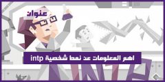 اهم المعلومات عن نمط شخصية intp