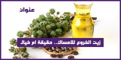 زيت الخروع للامساك حقيقة ام خيال